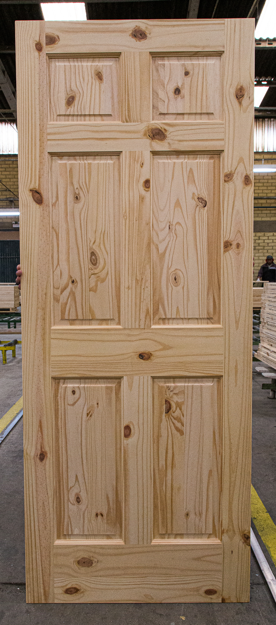 6 Panels Knotty - Model